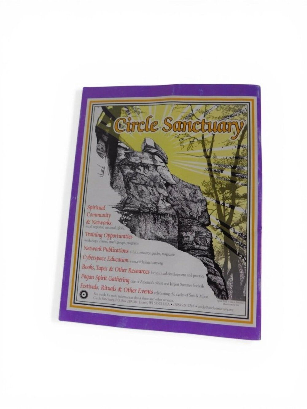 Score Magazine Altars Issue Spring/Summer 2004 Pagan Wicca Purple Softcover - Picture 2 of 6